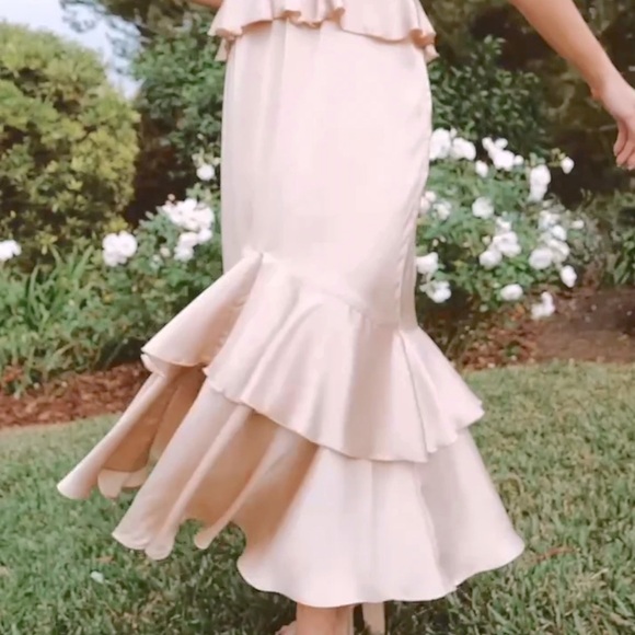 Show Me Your Mumu Reese Ruffle Dress - Picture 2 of 4